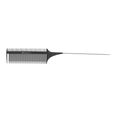 DEWAL PRO Расческа для мелирования металлическая (26 см) CO-67Black