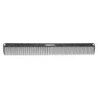 DEWAL PRO "BARBER STYLE" Расческа для стрижки, металлическая (22 см) JF10225black