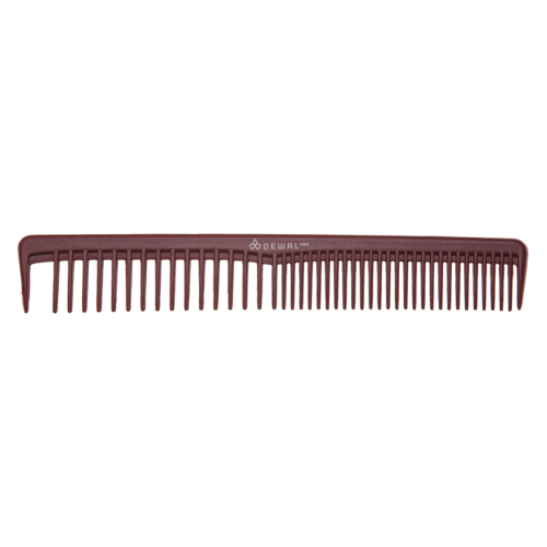 DEWAL PRO "CARBON BORDO" Расческа рабочая CO-6032-CBN