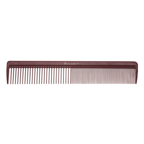 DEWAL PRO CARBON BORDO Расческа рабочая (21,5 см) CO-6039-CBN