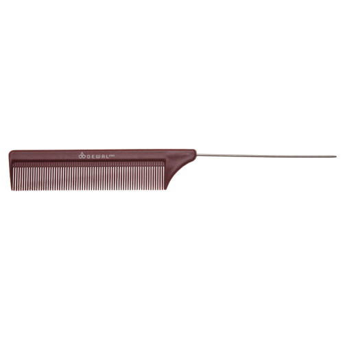 DEWAL PRO "CARBON BORDO" Расческа рабочая CO-6105-CBN