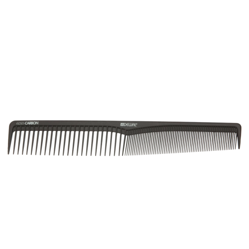 DEWAL PRO CARBON BRAWN Расческа рабочая (18 см) CO-6050-CARBON
