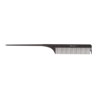 DEWAL PRO CARBON black Расческа рабочая JF2021