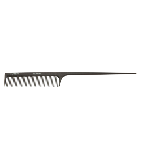DEWAL PRO CARBON brawn Расческа рабочая (20 см) CO-6102-CARBON