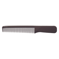 DEWAL PRO SUPER thin Расческа рабочая, черная (17,5см) CF016 