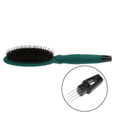 DEWAL PRO "INTENSE" BRINT1102 Щетка овальная нейлон штифт + натуральная щетина 11 рядов