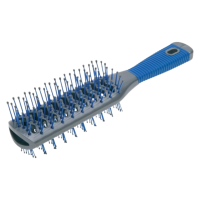 DEWAL PRO Щетка туннельная для укладки продувная 9 рядов DW9526B-VA BLUE