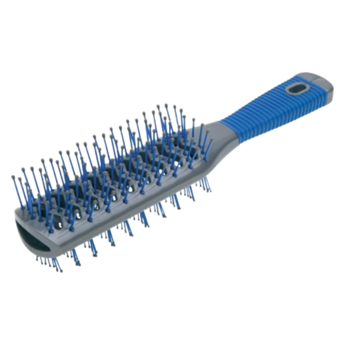 DEWAL PRO Щетка туннельная для укладки продувная 9 рядов DW9526B-VA BLUE
