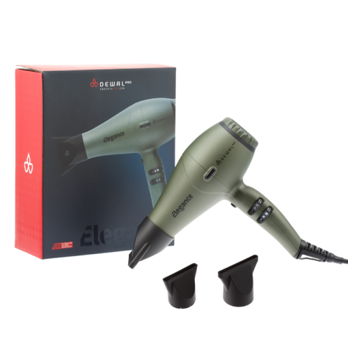 DEWAL PRO ELEGANCE Фен 2300 Вт 03-9010 Olive