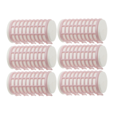 DEWAL BEAUTY Бигуди термо D 17 мм x 68 мм, розовые (6шт/упак)