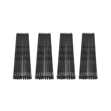 DEWAL BEAUTY  Невидимки волна 50 мм, черные (40 шт/упак) 