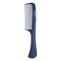 DEWAL BEAUTY Расческа с ручкой синяя 22,0 см