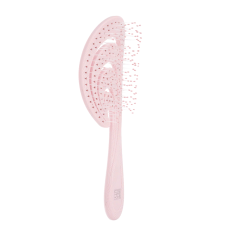 DEWAL BEAUTY "Ocean Wave" Щетка продувная, с нейлоновым штифтом (розовая)