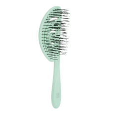 DEWAL BEAUTY "Ocean Wave" Щетка продувная, с нейлоновым штифтом (зеленая)