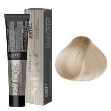 ESTEL De Luxe Silver Крем-краска 10/17, светлый блондин пепельно-коричневый (60 мл)