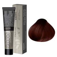 ESTEL De Luxe Silver 5/5 Крем-краска, светлый шатен красный (60 мл)