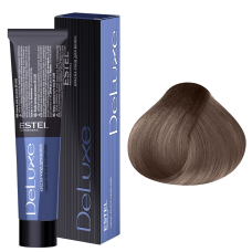 ESTEL De Luxe Крем-краска 7/76, русый коричнево-фиолетовый (60 мл)