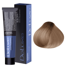 ESTEL De Luxe Крем-краска 8/75, шатен коричнево-фиолетовый (60 мл)