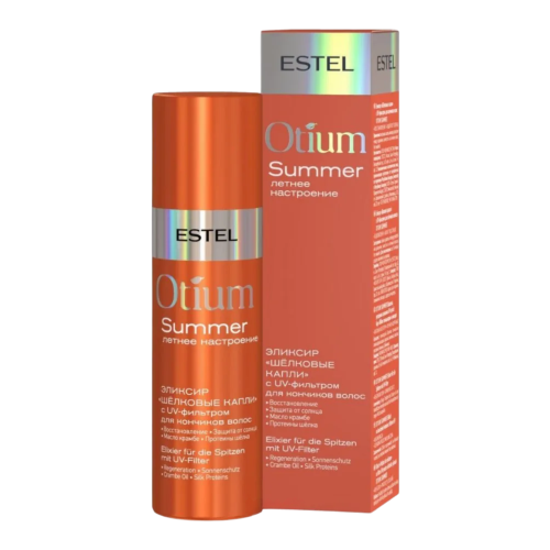 ESTEL OTIUM SUMMER Эликсир "Шёлковые капли" с UV-фильтром для кончиков волос (100 мл)