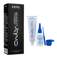 ESTEL ONLY Looks Краска для бровей и ресниц, черный (50 мл)