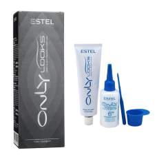 ESTEL ONLY Looks Краска для бровей и ресниц, графит (50 мл)