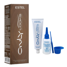 ESTEL ONLY Looks Краска для бровей и ресниц, коричневый (50 мл)