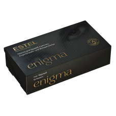 ESTEL ENIGMA Краска для бровей и ресниц, черный (2 х 20мл)