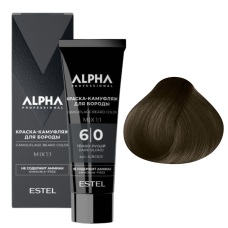 ESTEL ALPHA PRO Краска-камуфляж для бороды 6/0 (40 мл)