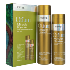 ESTEL OTIUM MIRACLE REVIVE  Набор для восстановления волос (Шампунь 250мл + Бальзам 200 мл)