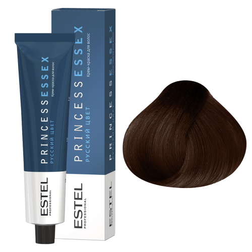 ESTEL PRINCESS ESSEX Крем-краска 4/0, шатен (60 мл) 