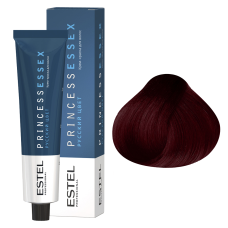 ESTEL PRINCESS ESSEX Крем-краска 6/65, темно-русый виолетово-красный/бордо (60 мл)
