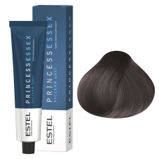 ESTEL PRINCESS ESSEX Крем-краска 7/1, средне-русый пепельный/графит (60 мл)