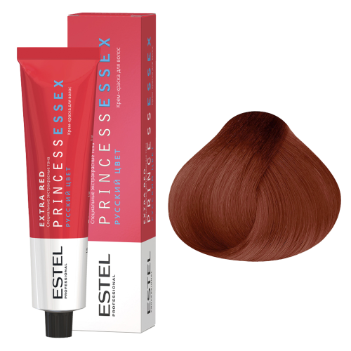 ESTEL PRINCESS ESSEX EXTRA RED Крем-краска 77/45, чувственная мамба (60 мл)