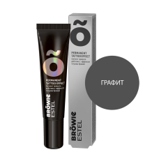ESTEL BROWIE Пигмент прямого действия с эффектом татуажа бровей, тон графит (15мл)