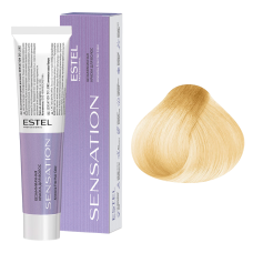 ESTEL SENSATION DE LUXE Безаммиачная краска для волос 10/33, светлый блондин золотистый интенсивный (60 мл)