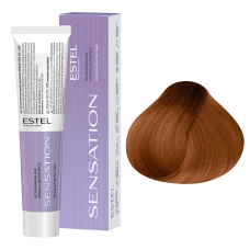 ESTEL SENSATION DE LUXE Безаммиачная краска для волос 6/43,тёмно-русый медно-золотистый (60 мл)