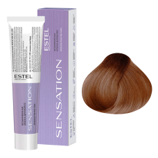 ESTEL SENSATION DE LUXE Безаммиачная краска для волос 7/43, русый медно-золотистый (60 мл)