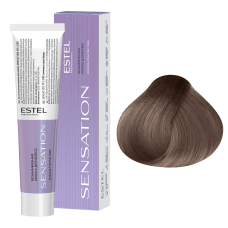 ESTEL SENSATION DE LUXE Безаммиачная краска для волос 7/76, русый коричнево-фиолетовый (60 мл)