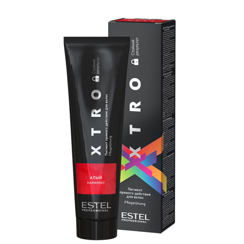 ESTEL XTRO Пигмент прямого действия для волос Алый (100 мл)