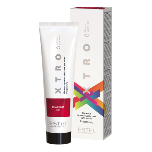 ESTEL XTRO WHITE Пигмент прямого действия для волос Красный (100 мл)