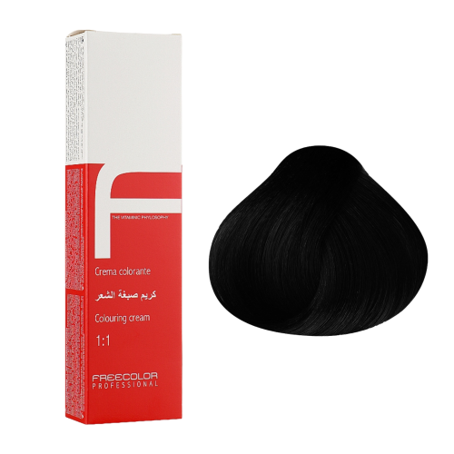 Freecolor Professional Hair Colouring Cream Крем-краска для волос 1/0 (100 мл) 
