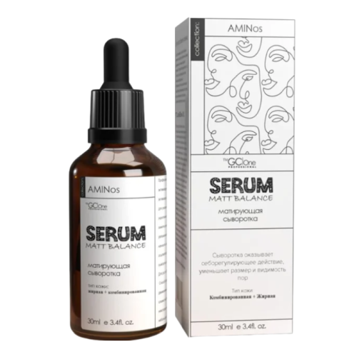 GIORGIO CAPACHINI AMINos SERUM MATT BALANCE Матирующая сыворотка (30мл)