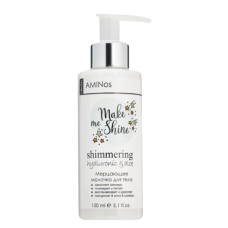 GIORGIO CAPACHINI AMINos BODY CREAM Мерцающее молочко для тела "Aloe & Hyaluronic" (150 мл)