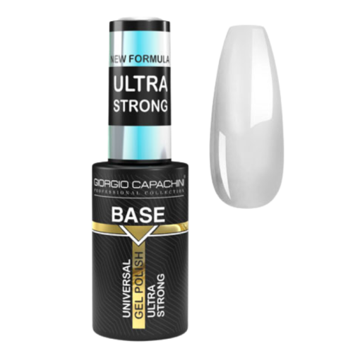 GIORGIO CAPACHINI ULTRA STRONG NEW FORMULA Универсальное базовое покрытие (12 мл)