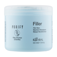 Kaaral Purify Filler Mask Маска-филлер для волос с кератином и гиалуроновой кислотой (500 мл) 