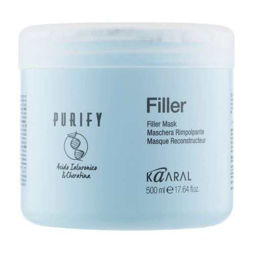 Kaaral Purify Filler Mask Маска-филлер для волос с кератином и гиалуроновой кислотой (500 мл) 