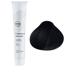 Kaaral 360 Permanent Haircolor Перманентный краситель для волос, тон 1.10 (100 мл)  Kaaral 360 Permanent Haircolor Перманентный краситель для волос, тон 1.10 (100 мл)