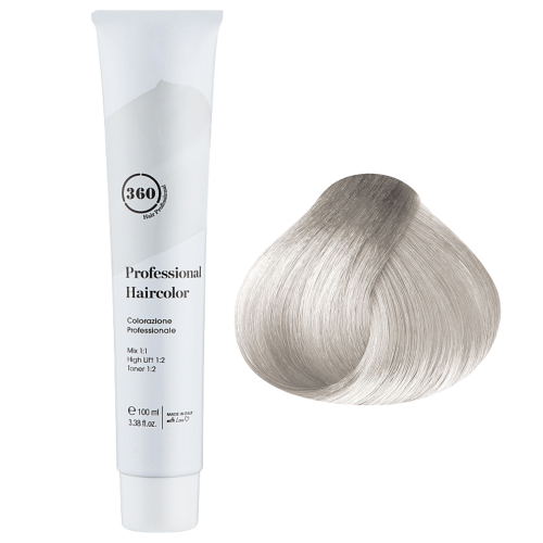 Kaaral 360 Permanent Haircolor Перманентный краситель для волос, тон 10.02 (100 мл) 