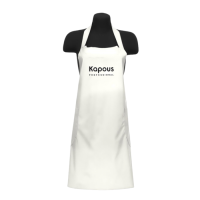 KAPOUS Передник лаковый (белый)