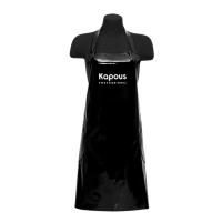 KAPOUS Передник лаковый (черный)